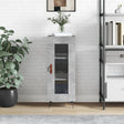 Vidaxl dressoir 34,5x34x90 cm bewerkt hout betongrijs