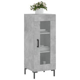 Vidaxl dressoir 34,5x34x90 cm bewerkt hout betongrijs