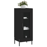 Vidaxl dressoir 34,5x34x90 cm bewerkt hout zwart