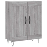Vidaxl dressoir 69,5x34x90 cm bewerkt hout grijs sonoma eikenkleurig