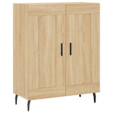 Vidaxl dressoir 69,5x34x90 cm bewerkt hout sonoma eikenkleurig