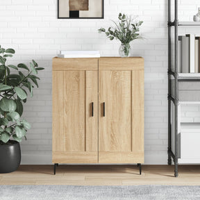 Vidaxl dressoir 69,5x34x90 cm bewerkt hout sonoma eikenkleurig