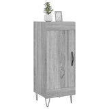 Vidaxl dressoir 34,5x34x90 cm bewerkt hout grijs sonoma eikenkleurig