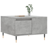 Vidaxl salontafel 55x55x36,5 cm bewerkt hout betongrijs