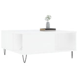 Vidaxl salontafel 80x80x36,5 cm bewerkt hout wit