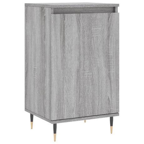 Vidaxl dressoir 40x35x70 cm bewerkt hout grijs sonoma