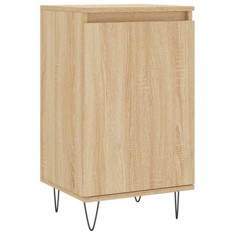 Vidaxl dressoir 40x35x70 cm bewerkt hout sonoma eikenkleurig