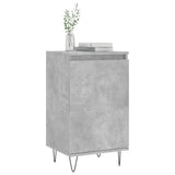 Vidaxl dressoirs 2 st 40x35x70 cm bewerkt hout betongrijs