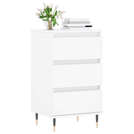 Vidaxl dressoir 40x35x70 cm bewerkt hout wit