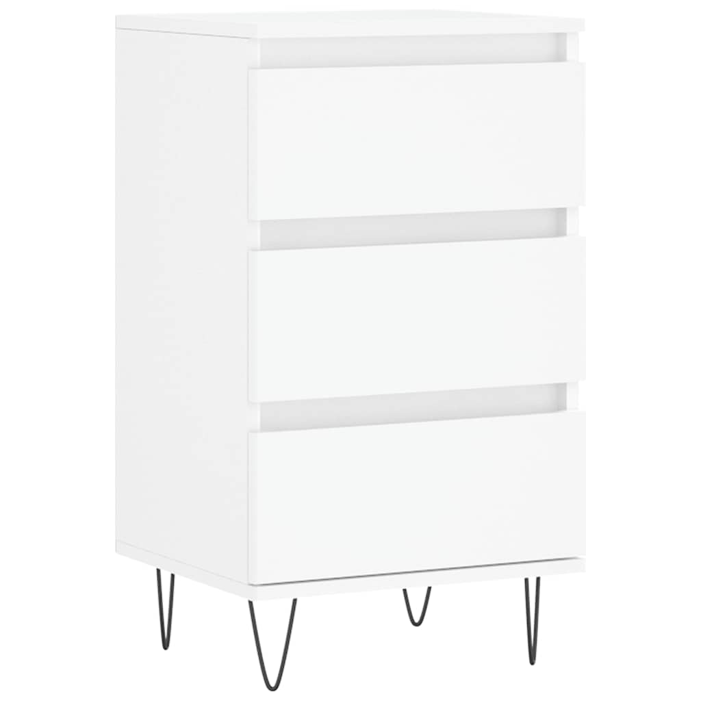 Vidaxl dressoir 40x35x70 cm bewerkt hout wit
