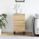 Vidaxl dressoir 40x35x70 cm bewerkt hout sonoma eikenkleurig