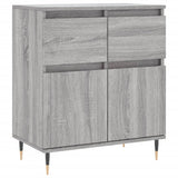 Vidaxl dressoir 60x35x70 cm bewerkt hout grijs sonoma eikenkleurig