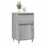 Vidaxl dressoirs 2 st 40x35x70 cm bewerkt hout grijs sonoma
