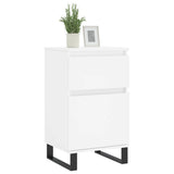Vidaxl dressoir 40x35x70 cm bewerkt hout wit