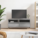 Vidaxl tv-meubel 100x34,5x44,5 cm bewerkt hout grijs sonoma eikenkleur
