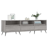 Vidaxl tv-meubel 150x30x44,5 cm bewerkt hout grijs sonoma eikenkleurig