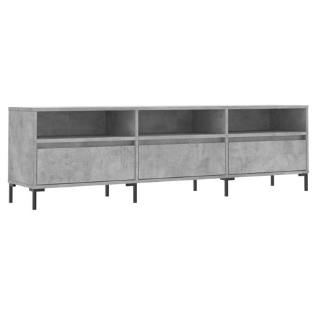 Vidaxl tv-meubel 150x30x44,5 cm bewerkt hout betongrijs