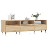 Vidaxl tv-meubel 150x30x44,5 cm bewerkt hout sonoma eikenkleurig