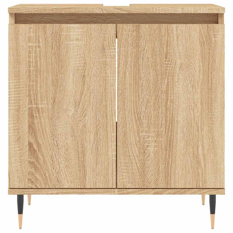Vidaxl badkamerkast 58x33x60 cm bewerkt hout sonoma eikenkleurig
