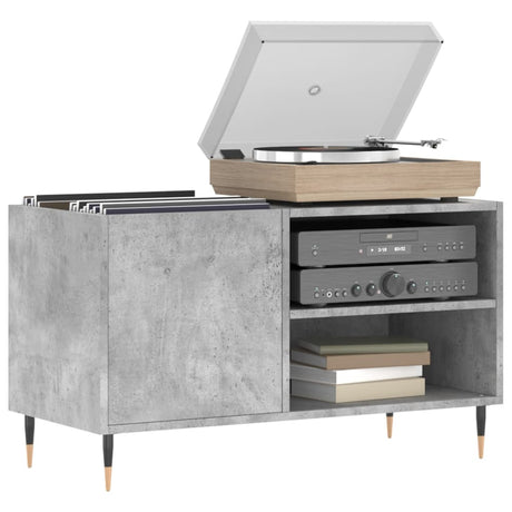 Vidaxl platenkast 85x38x48 cm bewerkt hout betongrijs