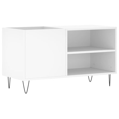 Vidaxl platenkast 85x38x48 cm bewerkt hout wit