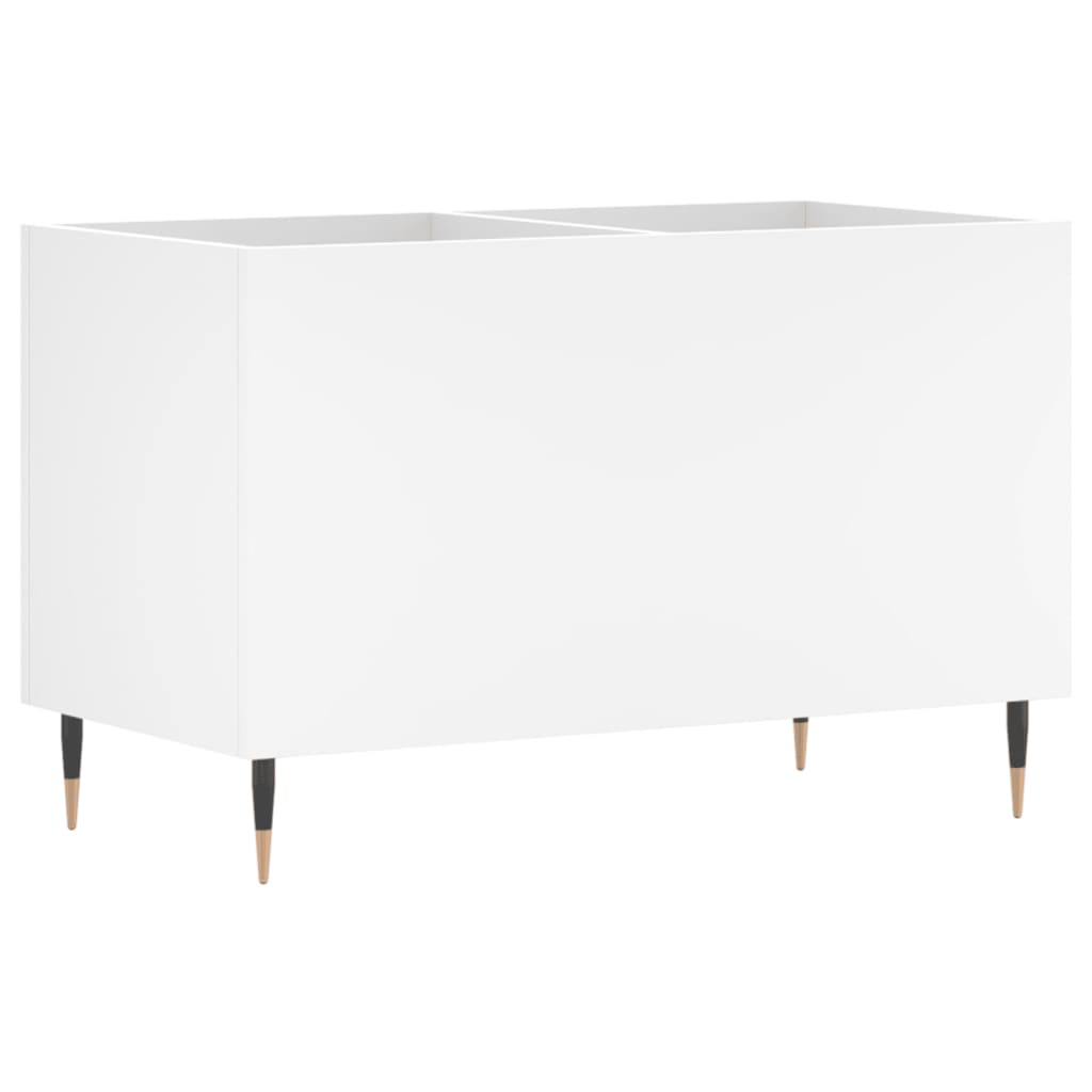 Vidaxl platenkast 74,5x38x48 cm bewerkt hout wit