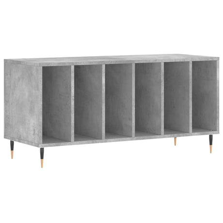 Vidaxl platenkast 100x38x48 cm bewerkt hout betongrijs