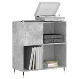 Vidaxl platenkast 84,5x38x89 cm bewerkt hout betongrijs