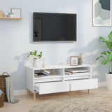 Vidaxl tv-meubel 100x34,5x44,5 cm bewerkt hout wit