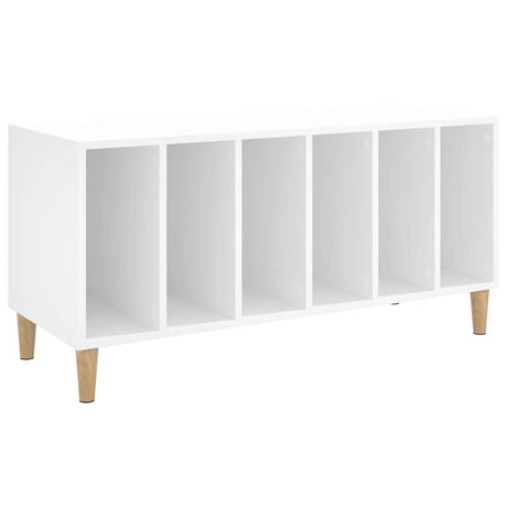 Vidaxl platenkast 100x38x48 cm bewerkt hout wit