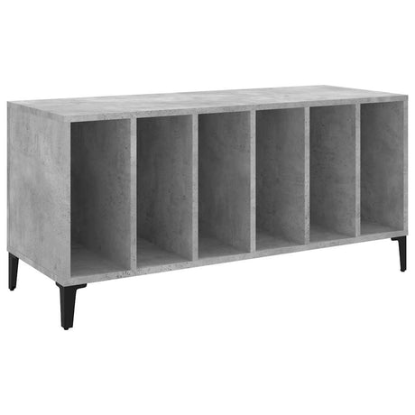 Vidaxl platenkast 100x38x48 cm bewerkt hout betongrijs