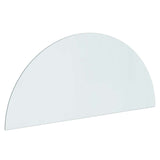 Vidaxl vuurplaats glazen plaat doorzichtig 1200 x 500 mm glas