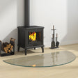 Vidaxl vuurplaats glazen plaat doorzichtig 1200 x 600 mm glas