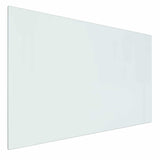 Vidaxl vuurplaats glazen plaat transparant 80 x 50 cm glas