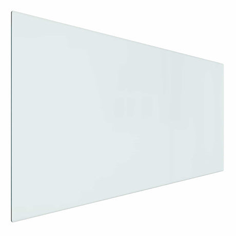 Vidaxl vuurplaats glazen plaat transparant 100 x 50 cm glas