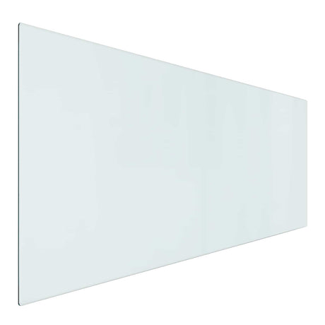 Vidaxl vuurplaats glazen plaat transparant 120 x 50 cm glas