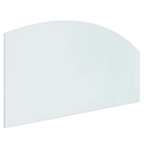 Vidaxl vuurplaats glazen plaat doorzichtig 120 x 60 cm glas