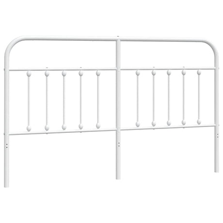 Vidaxl vervangend hoofdbord metaal wit 180 cm