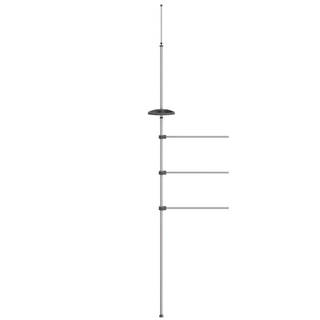 Vidaxx Handtuchhalter 47x280 cm Aluminium