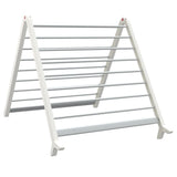 Vidaxx Wäscheständer für Badewanne ausziehbar 53-90 cm Aluminium