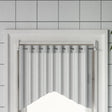 Vidaxl gordijnrails 2 st 40-60 cm aluminium wit en zilverkleurig