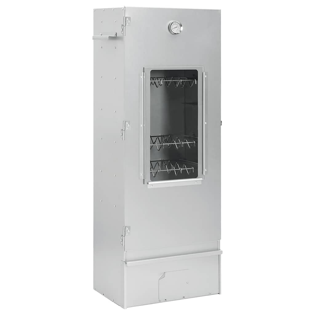 VidaXL BBQ Smoker mit Holzspänen 44,5x29x110 cm Stahl