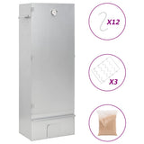 Vidaxx BBQ Smoker mit Holzspänen 44,5x29x110 cm Stahl