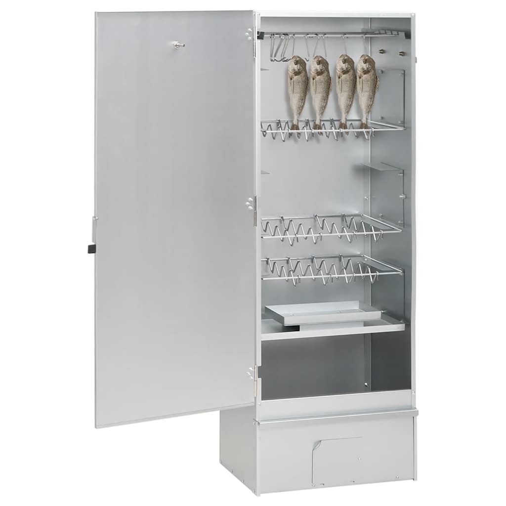 Vidaxx BBQ Smoker mit Holzspänen 44,5x29x110 cm Stahl