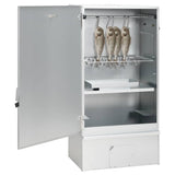 Vidaxx BBQ Smoker mit Holzspänen 44,5x29x83 cm Stahl