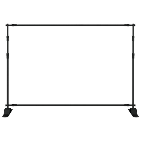 Vidaxl Hintergrund Standard 305x243 cm Stahlschwarz