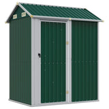VidaXL Gartenhaus 192x152,5x237 cm verzinkter Stahl grün