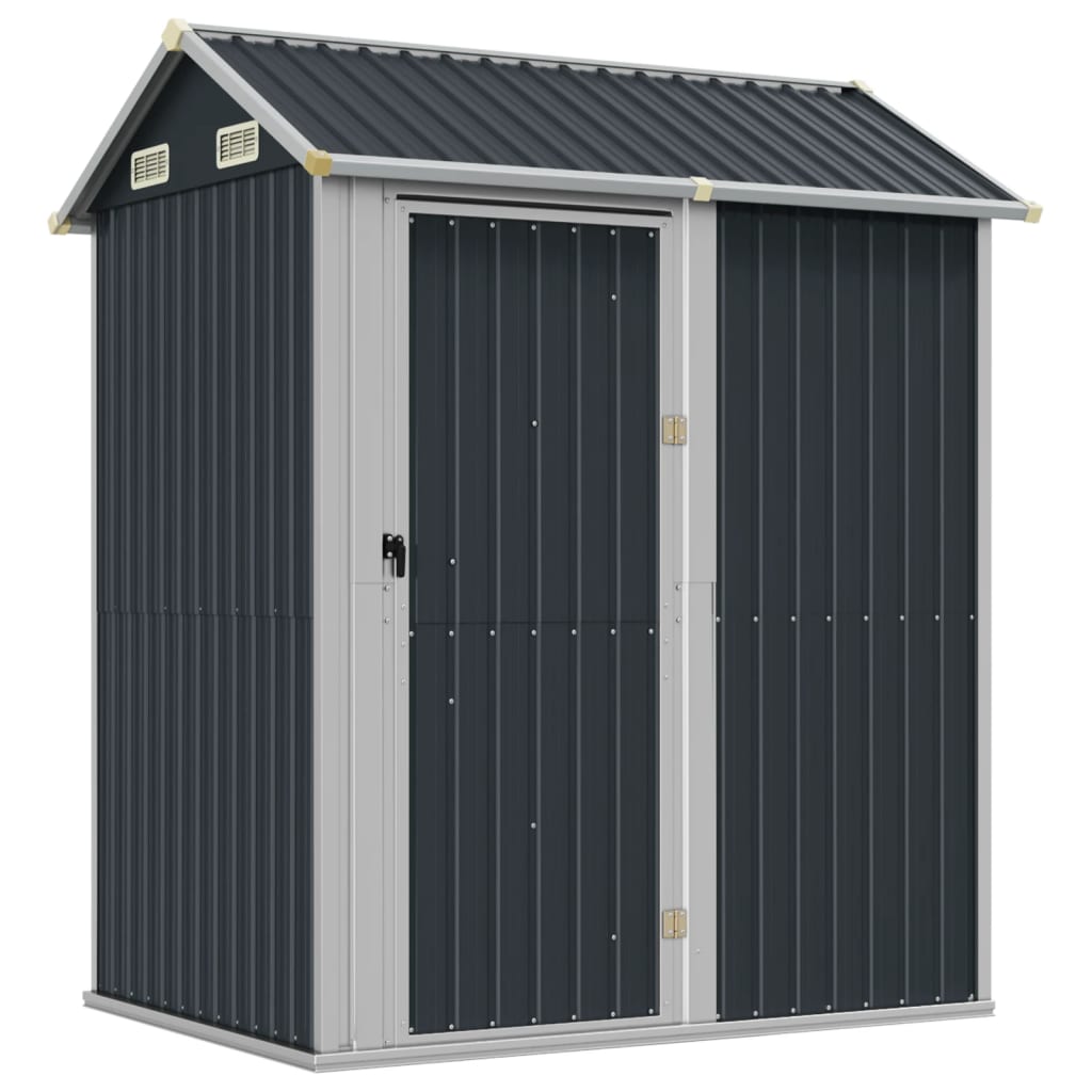 VidaXL Gartenhaus 192x152,5x237 cm verzinkter Stahl Anthrazit