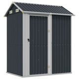 VidaXL Gartenhaus 192x152,5x237 cm verzinkter Stahl Anthrazit
