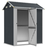 VidaXL Gartenhaus 192x152,5x237 cm verzinkter Stahl Anthrazit